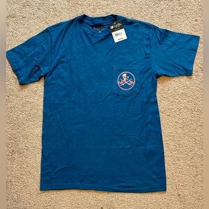 Salt Life Navy Skull Graphic Tee